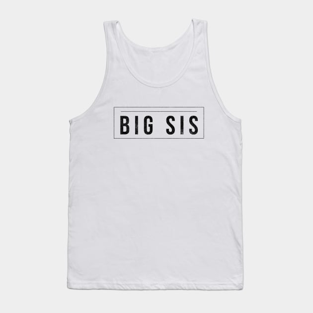 Big Sis - Pregnancy Announcement Tank Top by Textee Store